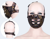 Copper Steampunk Face Mask