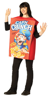 Cap'n Crunch Box Costume