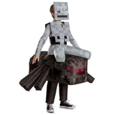 Classic Minecraft Spider Jockey Inflatable Kids Costume