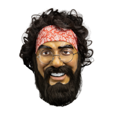 Cheech & Chong: Chong Deluxe Injection Mask