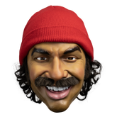 Cheech & Chong: Cheech Deluxe Injection Mask