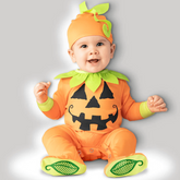 Jack-O-Lantern Baby Costume