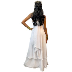 Grecian Goddess Hera Adult Costume w/ Crown