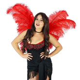 Large Ostrich Feather Angel Wings