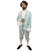 Light Blue Mint Colonial Lord Edward Men's Costume