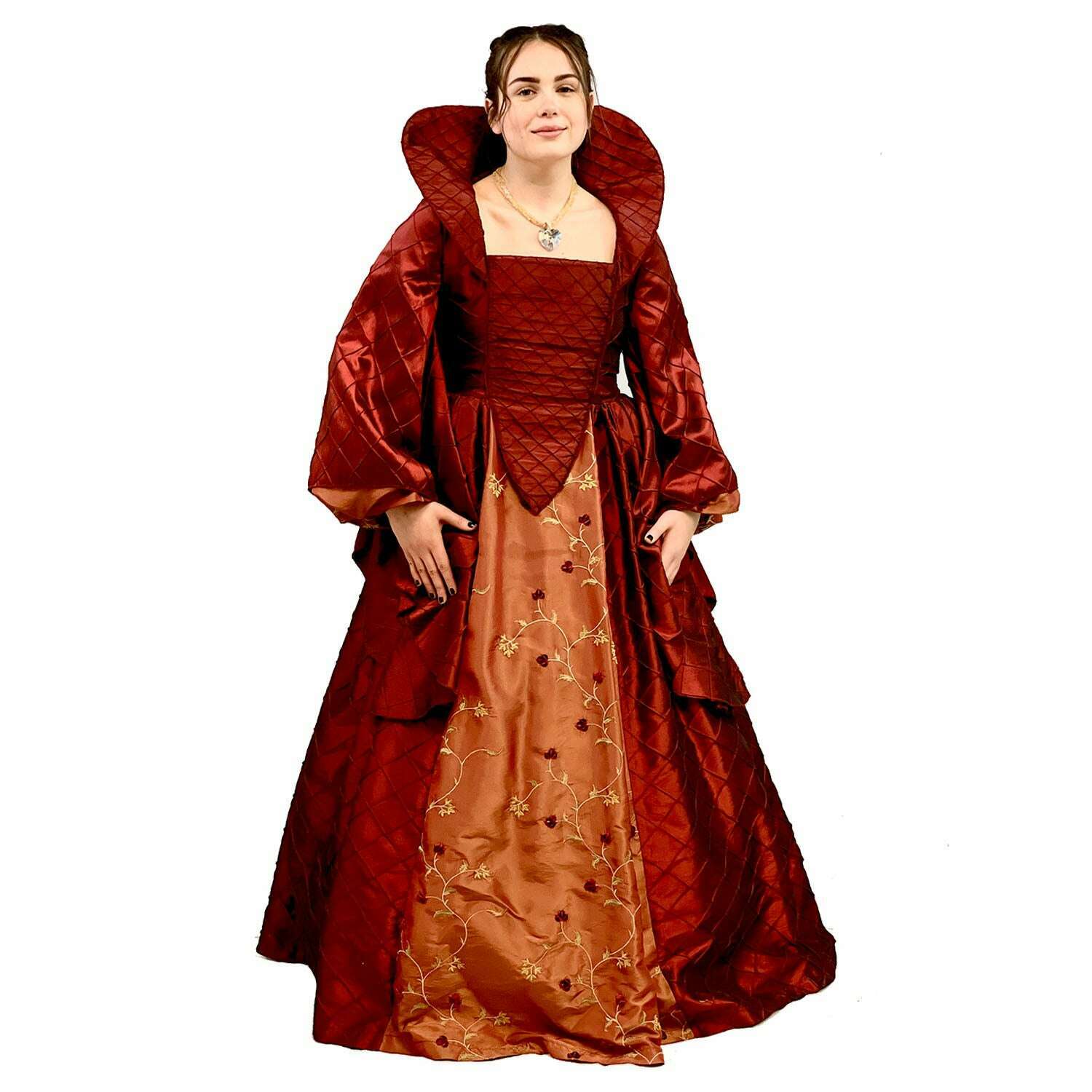 Medieval Striking Queen Adult Costume Rent / Medium Medieval Striking Queen Adult Costume Rent / Medium