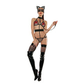 Mesh Bondage Cat Set