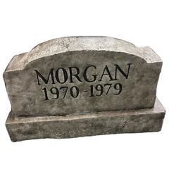 Morgan Handmade Tombstone
