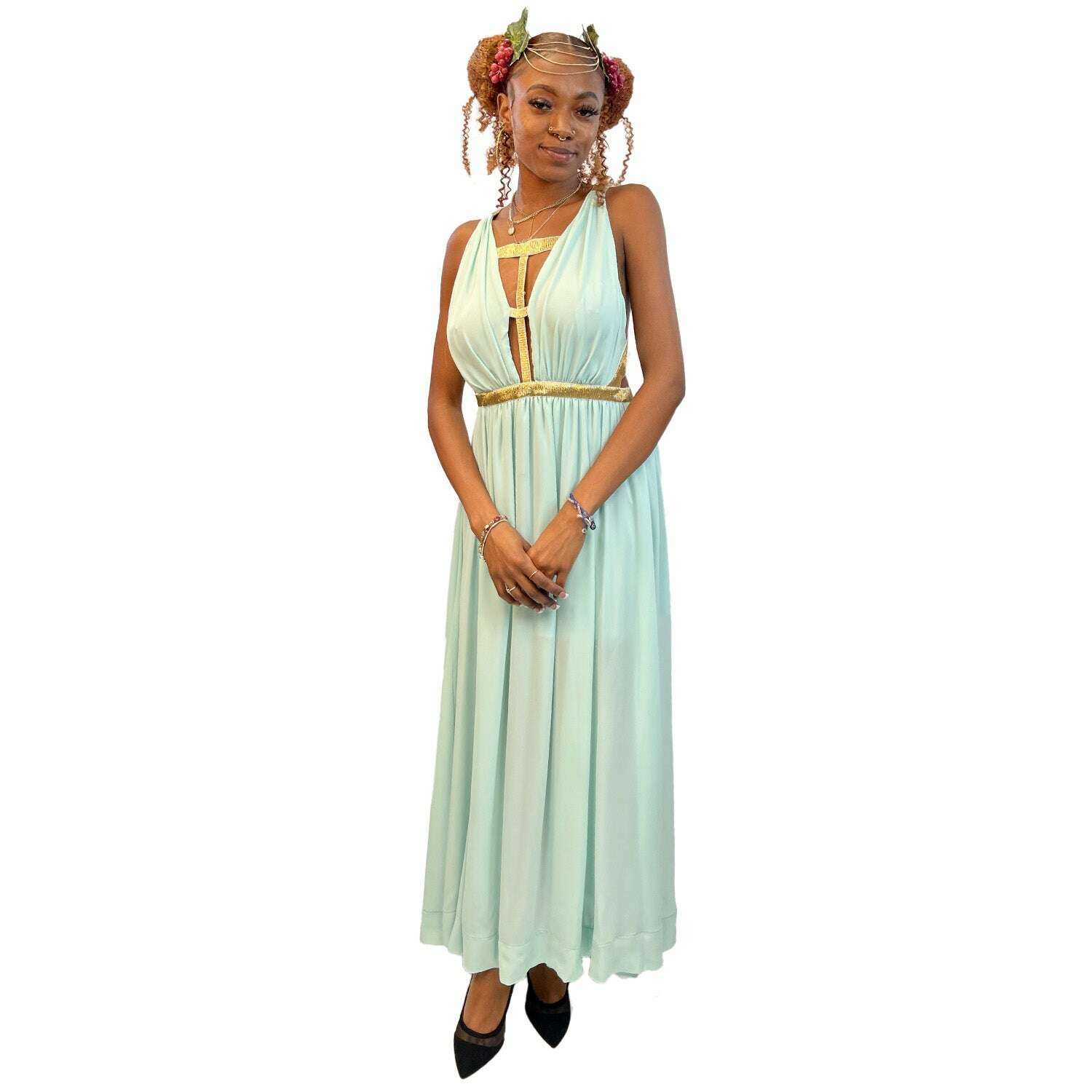 Premiere Baby Blue Amphitrite Grecian Goddess Adult Costume Buy / Medium Premiere Baby Blue Amphitrite Grecian Goddess Adult Costume Buy / Medium
