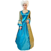 Premiere Romantic Colonial Blue & Green Women's Costume