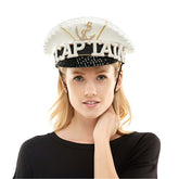 Premium Sequin Captain Fisherman Hat