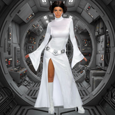 Star Wars Deluxe Princess Leia Adult Costume & Wig