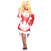 Red Harajuku Honey Women's Costume