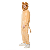 Roar into Comfort: Adult Lion Pajama Jumpsuit