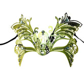 Angela Rhinestone Metal Masquerade Mask