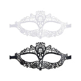 Silvia Frilly Lace Masquerade Mask