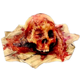 Bloody Rotten Skull Prop