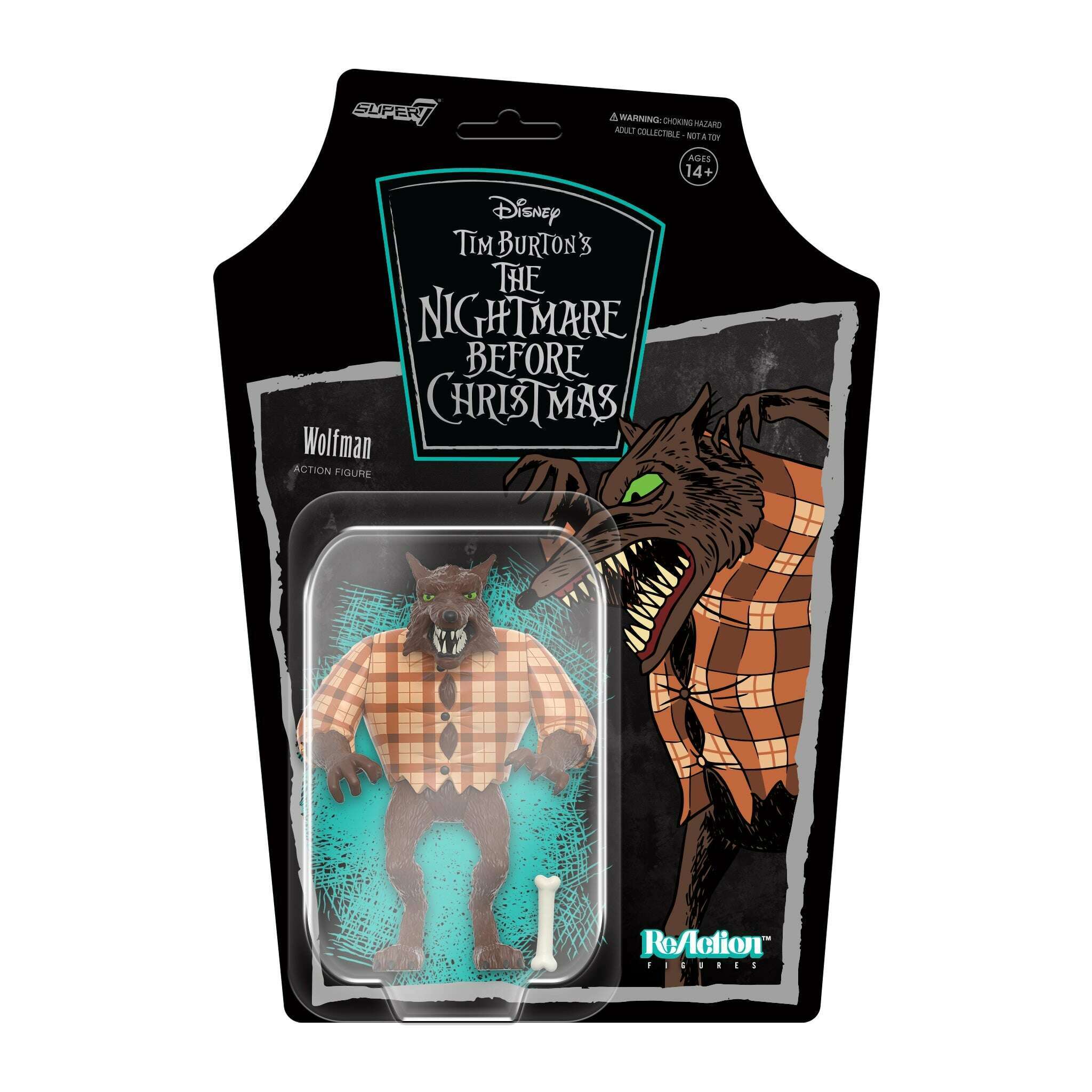 The Nightmare Before Christmas: 3.75" Wolfman ReAction Collectible Act AbracadabraNYC The Nightmare Before Christmas: 3.75" Wolfman ReAction Collectible Act AbracadabraNYC