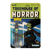 The Simpsons: 4.7" Treehouse of Horror Witch Marge Simpson ReAction Collectible Action Figure w/ Broomstick