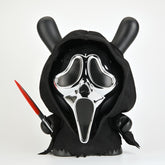 Ghost Face Chrome Mask 8" Dunny Vinyl Art Figure