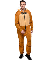 Five Nights At Freddy's Freddy Fazbear Comfy Wear Adult Pajama Costume