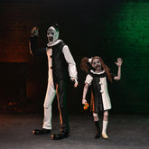 Terrifier 2 - 7" Scale Action Figure Ultimate Art the Clown & Little Pale Girl 2 Pack