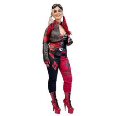 Harley Quinn 2021 Squad Girl Professional Cosplay Adult Costume