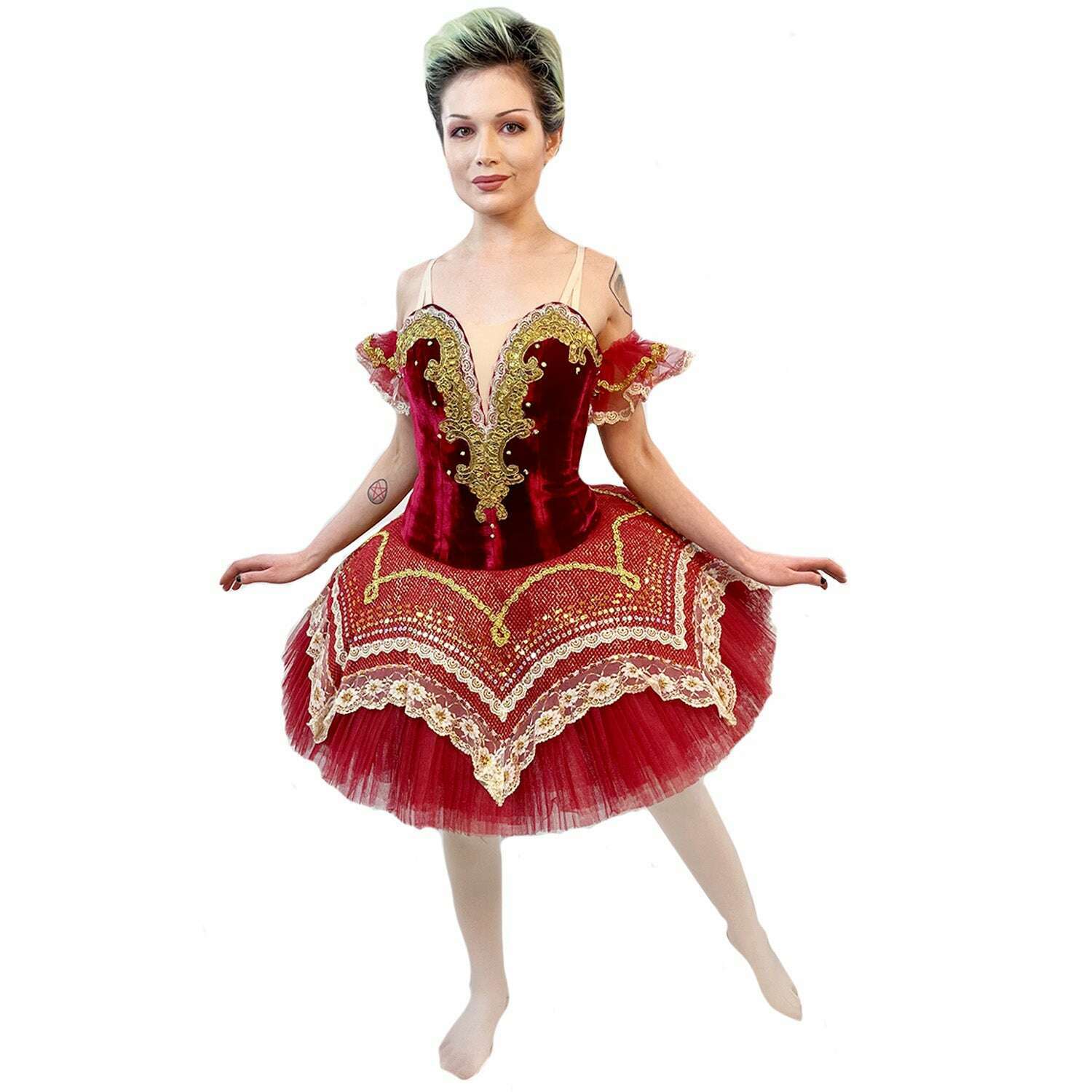 red tutu dress for adults Women 1950s A-line Tulle Petticoat, XL Rent Etiquette Whimsical Red Swan Tutu Adult