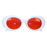 White Clout Style Sunglasses