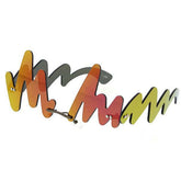 Wiggly Shape Duo Chrome Sunglasses