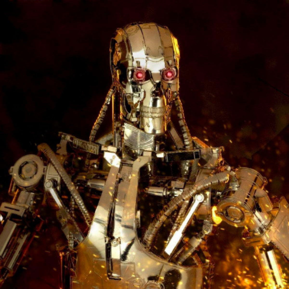 Terminator T-800 Endoskeleton 3D Laser Cut Model Kit – AbracadabraNYC