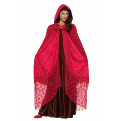 Medieval Ruby Cape