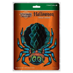 Vintage Halloween Tissue Spider