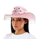 Premium Rhinestone Cowboy Hat