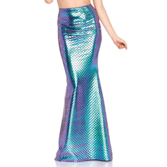 Iridescent Scale Mermaid Skirt