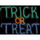 Light Glo-Trick Or Treat Sign