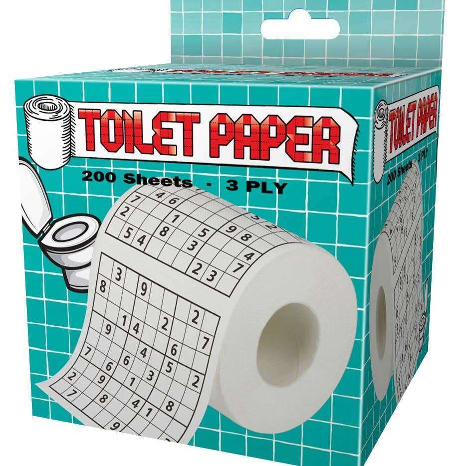 Sudoku Game Toilet Paper