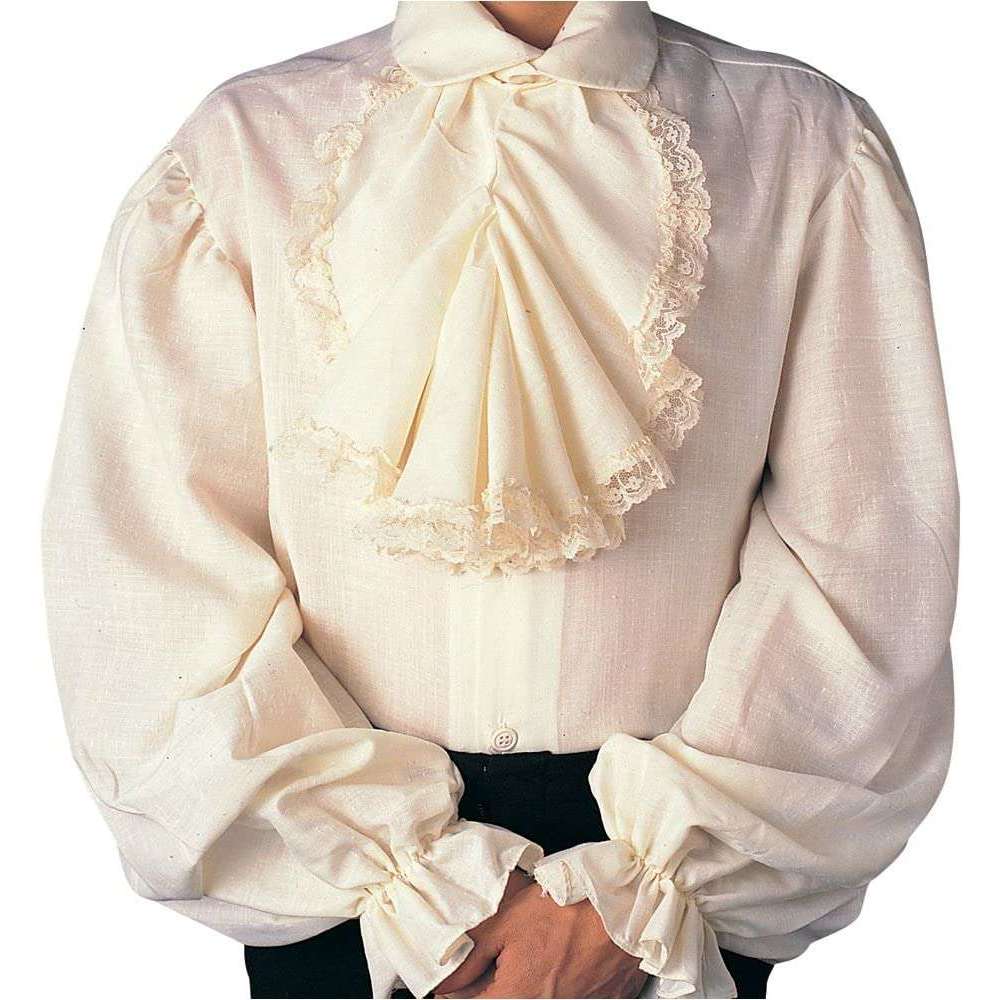 White Colonial/Cavalier Men's Shirt