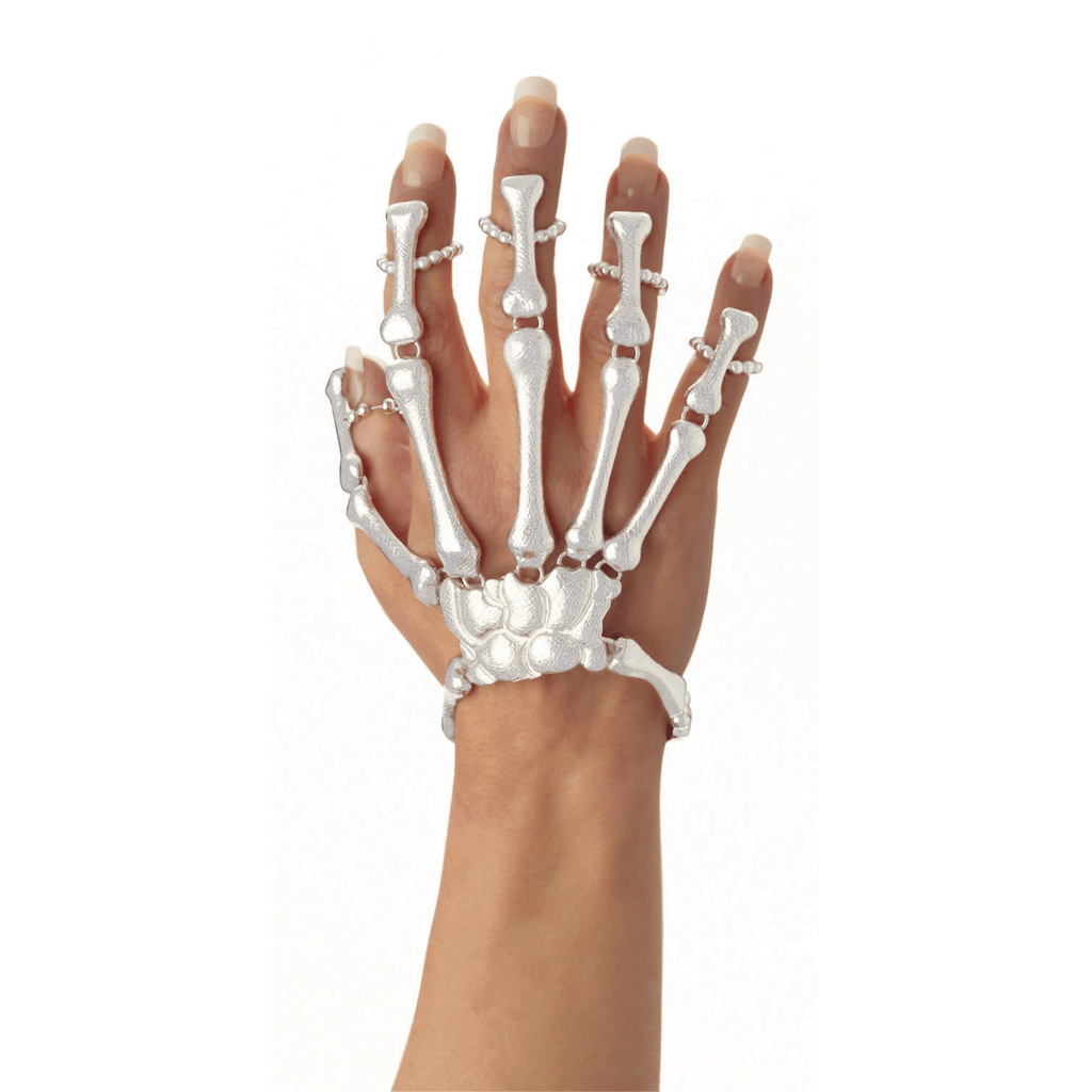 Skull hand bracelet deals