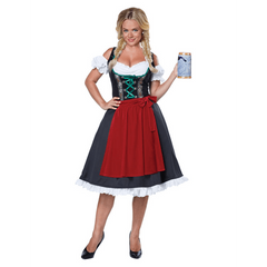 Oktoberfest Fraulein Dress Women's Costume