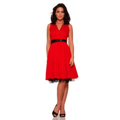 Red Waitress Dress