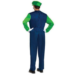 Deluxe Super Mario Bros. Luigi Adult Costume