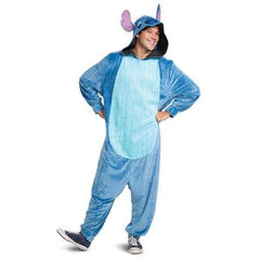 Deluxe Disney Lilo and Sitch Stitch Adult Onesie Costume