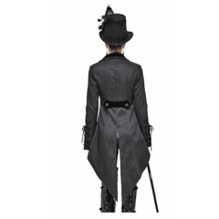 Black Gothic Women's Victorian Tailcoat Jacket