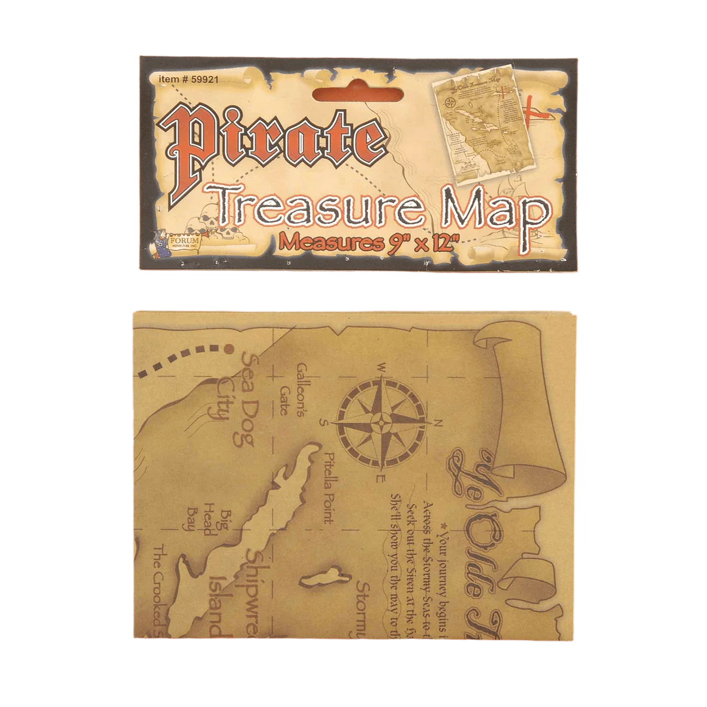 Pirate Treasure Map – AbracadabraNYC - Main Image