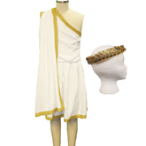 Short Roman Toga Men's Costume