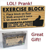 Exercise Block Prank Exercise Machine