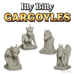 Itty Bitty Gargoyles ( Set of 4)