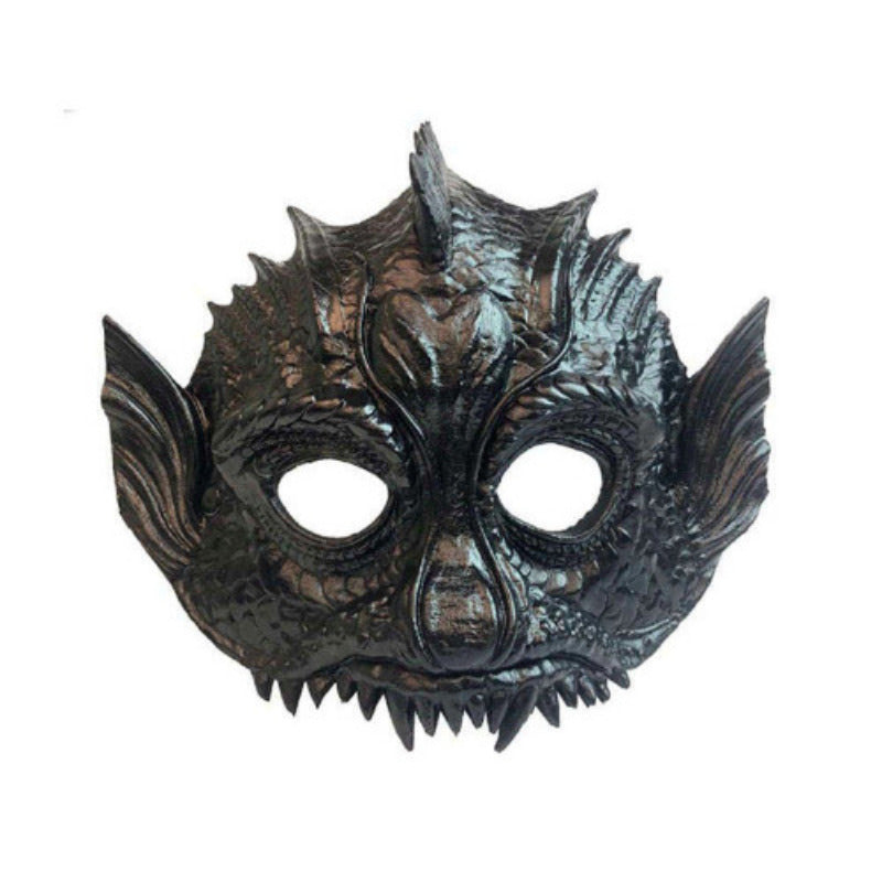 Black Fish Man Mask