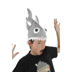 Shark Man Eater Plush Hat